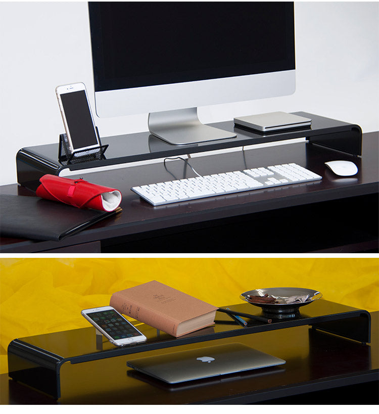 日本製 モニター台 幅80cm ワイド パソコン モニター置き台 コの字 ラック 頑丈 スチール製 ブラック ホワイト 黒 白 リモートワーク 在宅勤務 卓上ラック PCラック 棚 デスク 机(代引不可)