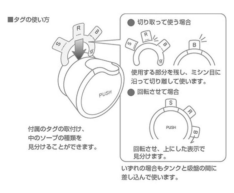 【3個セット】 mog ウォールソープディスペンサー 浮かせる収納 詰め替え ハンドソープ シャンプー 洗剤 ボトル 吸盤 壁面 簡単取付 大容量 詰め替えボトル SANEI PW1710-W4 白 ホワイト