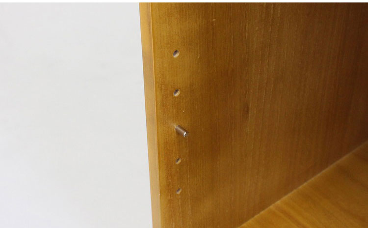 天然木桐材の軽量トレイワゴン 幅20×3段 完成品 隠しキャスター 収納