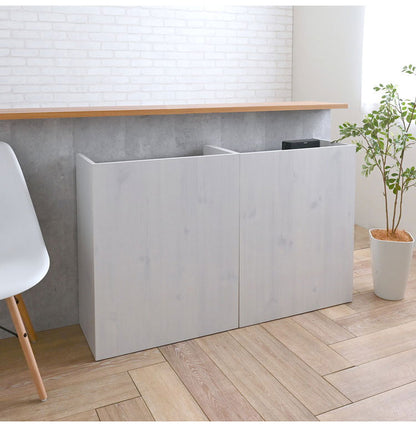 カウンター下収納 奥行30 キッチンホワイト 収納 おしゃれ キャスター ワゴン 幅60 可動棚 キッチンカウンター 隙間収納 ホワイト 木製 シンプル 北欧 スリム かわいい コンパクト