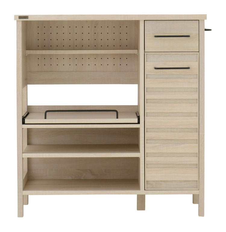 レンジ台 北欧 白 おしゃれ レンジボード アイボリー キッチンボード ロータイプ カウンタータイプ 食器棚 キッチンカウンター 棚 キッチン収納 キッチン収納棚 作業台 奥行40