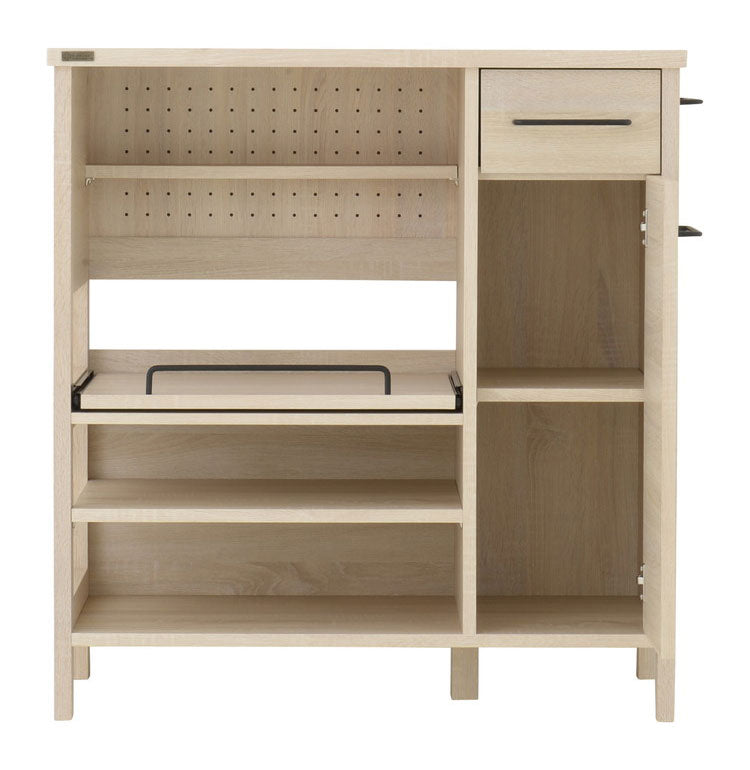 レンジ台 北欧 白 おしゃれ レンジボード アイボリー キッチンボード ロータイプ カウンタータイプ 食器棚 キッチンカウンター 棚 キッチン収納 キッチン収納棚 作業台 奥行40