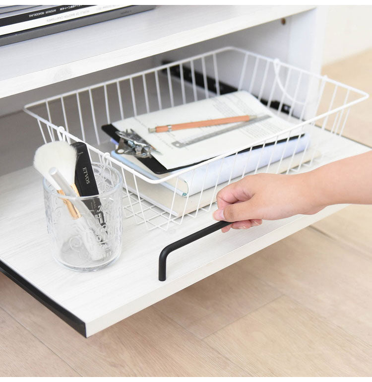 テレビ台 TVボード ローボード ホワイト おしゃれ 引き出し スライド 収納 木製 棚付 ゲーム機収納リビングテーブル 幅120cm 白 シンプル かわいい