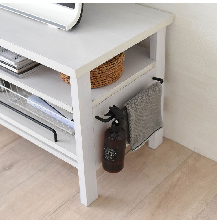 テレビ台 TVボード ローボード ホワイト おしゃれ 引き出し スライド 収納 木製 棚付 ゲーム機収納リビングテーブル 幅120cm 白 シンプル かわいい