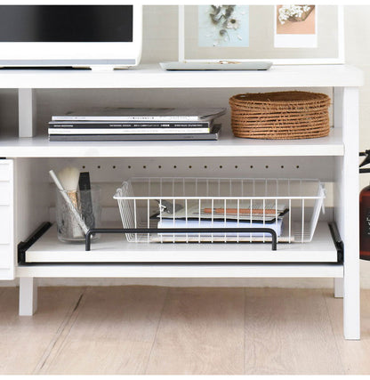 テレビ台 TVボード ローボード ホワイト おしゃれ 引き出し スライド 収納 木製 棚付 ゲーム機収納リビングテーブル 幅120cm 白 シンプル かわいい