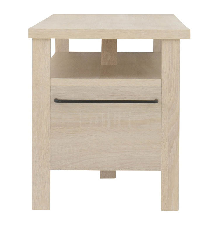 テレビ台 TVボード ローボード アイボリー おしゃれ 引き出し スライド 収納 木製 棚付 ゲーム機収納リビングテーブル 幅120cm 白 シンプル かわいい