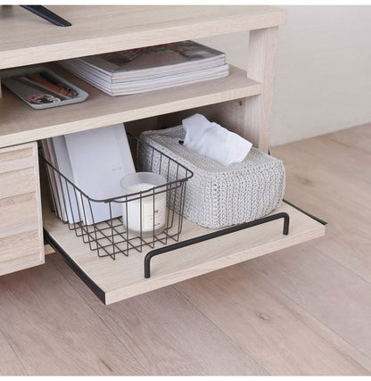 テレビ台 TVボード ローボード テレビボード アイボリー おしゃれ 引き出し スライド 収納 木製 棚付 ゲーム機収納リビングテーブル 幅150cm 白 シンプル かわいい モノトーン