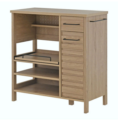 レンジ台 北欧 白 おしゃれ レンジボード グレーナチュラル キッチンボード ロータイプ カウンタータイプ 食器棚 キッチンカウンター 棚 キッチン収納 キッチン収納棚 作業台 奥行40