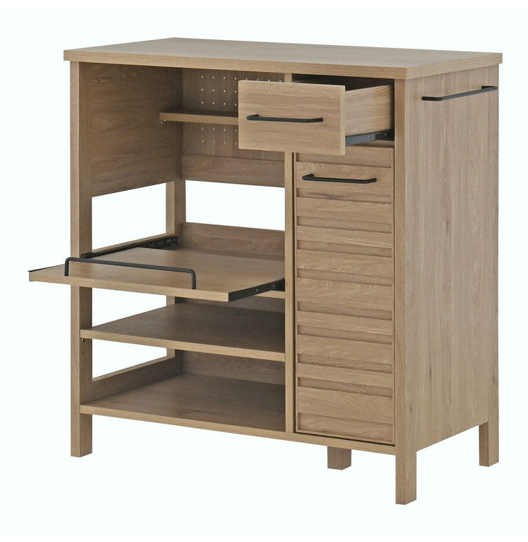 レンジ台 北欧 白 おしゃれ レンジボード グレーナチュラル キッチンボード ロータイプ カウンタータイプ 食器棚 キッチンカウンター 棚 キッチン収納 キッチン収納棚 作業台 奥行40