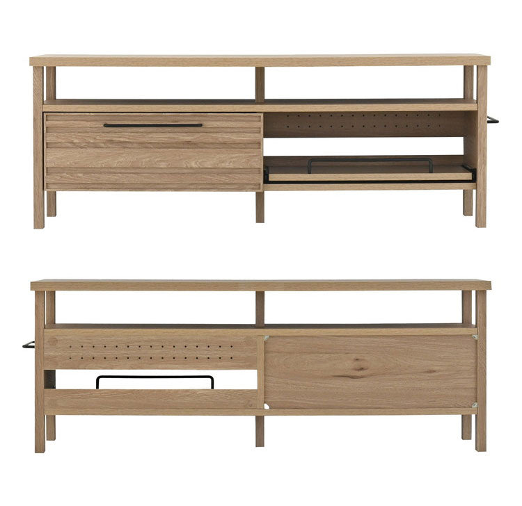 テレビ台 TVボード ローボード グレーナチュラル おしゃれ 引き出し スライド 収納 木製 棚付 ゲーム機収納リビングテーブル 幅120cm 白 シンプル かわいい