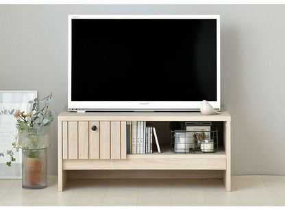 テレビボード ローボード テレビ台 おしゃれ 北欧 アイボリー 木製 テレビラック TV台 コーナー一人暮らし 収納 棚 幅80cm 80cm TIFFY ティフィー(代引不可)