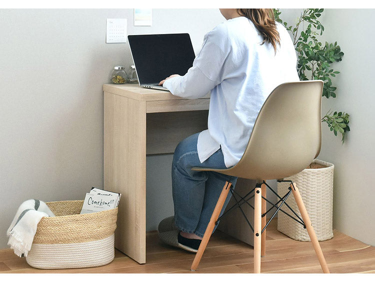 シンプルデスク 机 PCデスク 学習デスク ワークデスク リモートワーク テレワーク 在宅勤務 コンパクト北欧 幅60cm 60cm TIFFY ティフィー(代引不可)