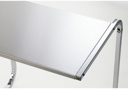 下村企販 日本製 燕三条 幅伸縮 家電上ラック 幅47~78.5 オーブンレンジ 大型レンジ対応 レンジ上ラック ステンレス 棚 ラック 頑丈 キッチンラック 伸縮式 伸長式