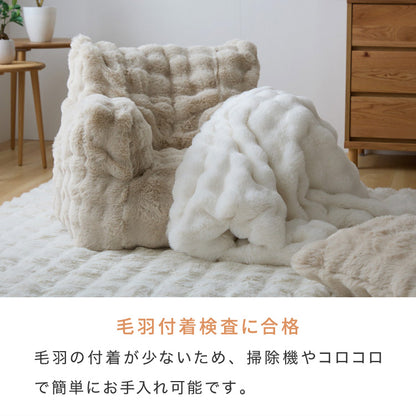 もこもこクッションソファー 1人用 コンパクト 幅65 もこもこ ふわふわ フロアクッション 韓国 インテリア ふわとろクッション カバーリング かわいい 洗える おしゃれ クッションソファ mocone