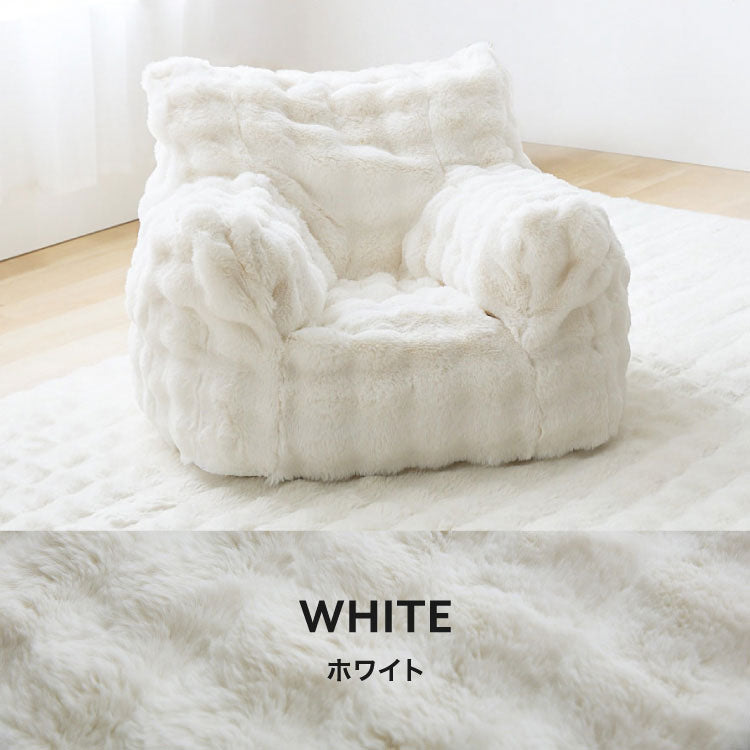 もこもこクッションソファー 1人用 コンパクト 幅65 もこもこ ふわふわ フロアクッション 韓国 インテリア ふわとろクッション カバーリング かわいい 洗える おしゃれ クッションソファ mocone