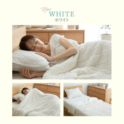 瞬間避暑地 強冷感 リバーシブルくしゅくしゅケット シングル セミダブル ダブル 洗える レーヨン 吸水速乾 抗菌防臭 防ダニ 夏 ひんやり さらさら 接触冷感 冷感 クール 冷たい 両面仕様 レーヨンケット ケット 肌掛け布団 掛け布団 掛布団 冷感布団 夏布団