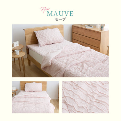 【5%OFF】瞬間避暑地 リバーシブルくしゅくしゅケット セミダブル 160×190cm 強冷感 洗える 丸洗いOK ひんやり さらさら 冷感 吸水速乾 抗菌防臭 防ダニ リバーシブル 冷たい ケット 肌掛け【送料無料】