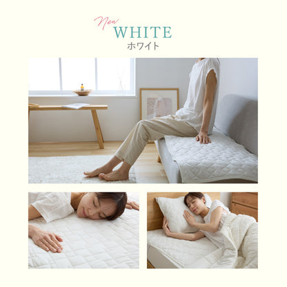 【5%OFF】瞬間避暑地 ソファーパッド 2人掛け 50×100cm 強冷感 裏面滑り止め 洗える 丸洗いOK ひんやり さらさら 冷感 吸水速乾 抗菌防臭 防ダニ 冷たい ソファパッド 洗濯可能 ソファ ソファー【送料無