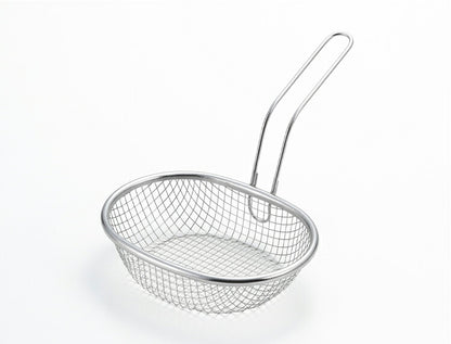 ヨシカワ aikata 揚げ鍋専用 ステンレス揚げザル 日本製 燕三条 鉄製揚げ鍋専用 ざる ザル 食洗機対応 フライヤー バスケット 揚げかご 揚げ物 天ぷら アイカタ PD3028