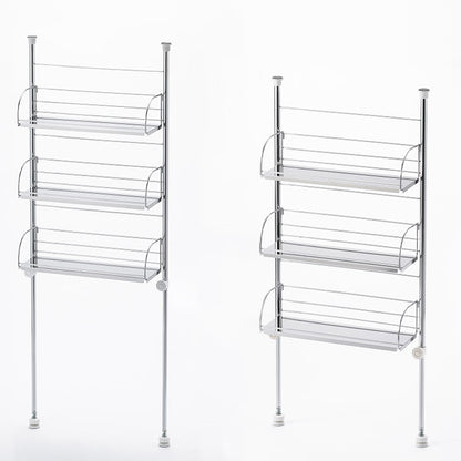 ヨシカワ 日本製 突っ張りスパイスラック 3段 幅40cm 高さ71~111cm 工具不要 突っ張りラック 突っ張り棚 調味料ラック キッチンラック キッチン収納 燕三条 1305112 Yoshikawa