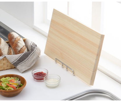 ヨシカワ 日本製 燕三条 Hi! 鍋蓋スタンド 鍋蓋ホルダー ステンレス製 まな板スタンド タブレットスタンド 鍋蓋 鍋フタ 鍋蓋置き 鍋蓋立て レシピ本 キッチン収納 Yoshikawa キッチンツール シンプル