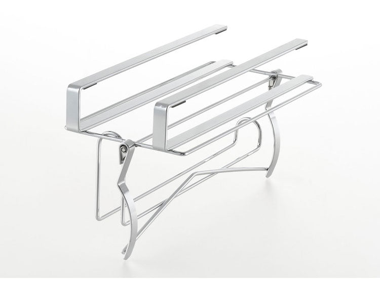 ヨシカワ 日本製 燕三条 Hi! 吊り戸棚下 ペーパーホルダー ペーパーハンガー カットしやすい吊り戸棚下のキッチンペーパーホルダー キッチン収納 整理 Yoshikawa スチール シルバー 国産 シンプル