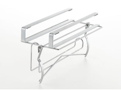 ヨシカワ 日本製 燕三条 Hi! 吊り戸棚下 ペーパーホルダー ペーパーハンガー カットしやすい吊り戸棚下のキッチンペーパーホルダー キッチン収納 整理 Yoshikawa スチール シルバー 国産 シンプル