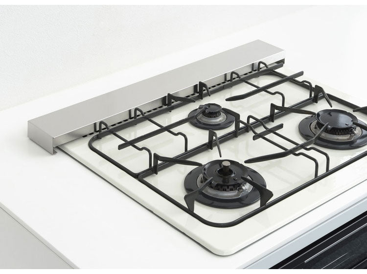 ヨシカワ 日本製 燕三条 排気口カバー フラットタイプ ステンレス製 63.5cm Hi! すっきりフィットする排気口カバー コンロ奥ラック 油はねガード スマート 汚れ防止 調味料ラック スパイスラック