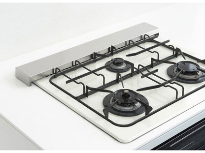 ヨシカワ 日本製 燕三条 排気口カバー フラットタイプ ステンレス製 63.5cm Hi! すっきりフィットする排気口カバー コンロ奥ラック 油はねガード スマート 汚れ防止 調味料ラック スパイスラック