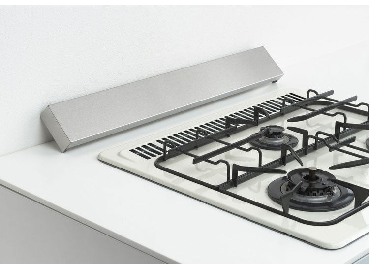 ヨシカワ 日本製 燕三条 排気口カバー フラットタイプ ステンレス製 63.5cm Hi! すっきりフィットする排気口カバー コンロ奥ラック 油はねガード スマート 汚れ防止 調味料ラック スパイスラック