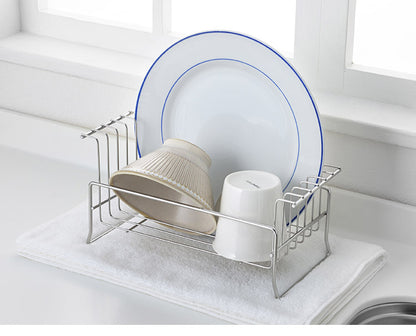 to Unify ユニファイ お皿の水切り 大皿用 日本製 燕三条 食洗機対応 水切りラック オールステンレス製 水切りかご 皿立て 収納 ヨシカワ Yoshikawa 1306226
