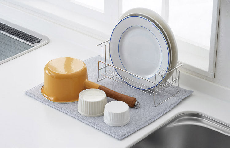 to Unify ユニファイ お皿の水切り 大皿用 日本製 燕三条 食洗機対応 水切りラック オールステンレス製 水切りかご 皿立て 収納 ヨシカワ Yoshikawa 1306226