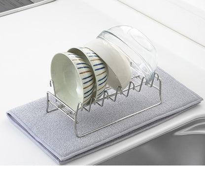 to Unify ユニファイ お椀の水切り 日本製 燕三条 食洗機対応 水切りラック オールステンレス製 水切りかご 皿立て 収納 ヨシカワ Yoshikawa 1306227