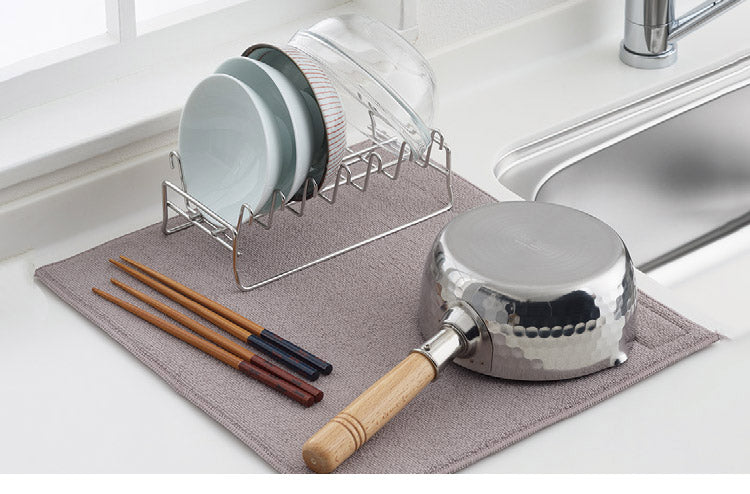 to Unify ユニファイ お椀の水切り 日本製 燕三条 食洗機対応 水切りラック オールステンレス製 水切りかご 皿立て 収納 ヨシカワ Yoshikawa 1306227