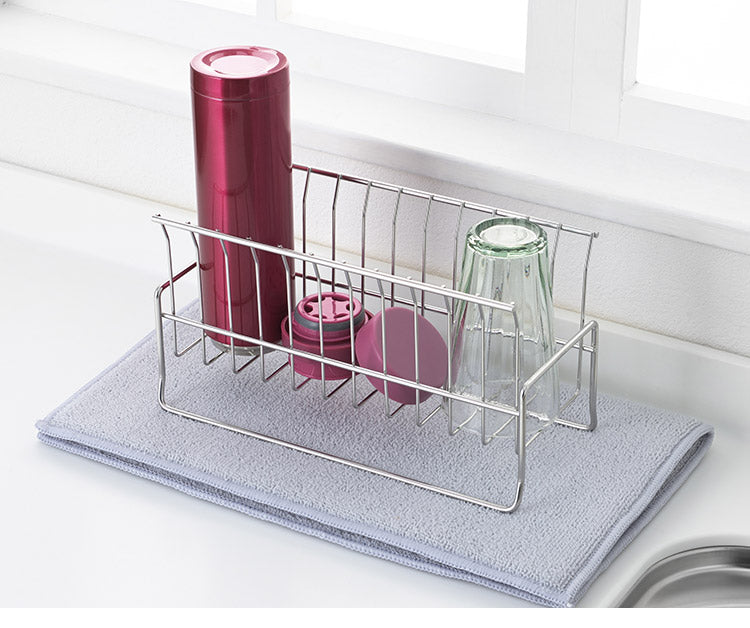 to Unify ユニファイ ボトルスタンド スリム 日本製 燕三条 食洗機対応 水筒・ケータイボトルの水切り ボトルラック オールステンレス製 水切りラック スリム ヨシカワ Yoshikawa 1306228