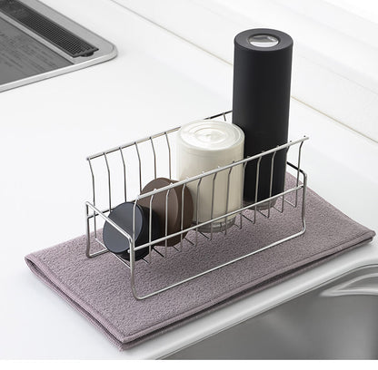 to Unify ユニファイ ボトルスタンド スリム 日本製 燕三条 食洗機対応 水筒・ケータイボトルの水切り ボトルラック オールステンレス製 水切りラック スリム ヨシカワ Yoshikawa 1306228