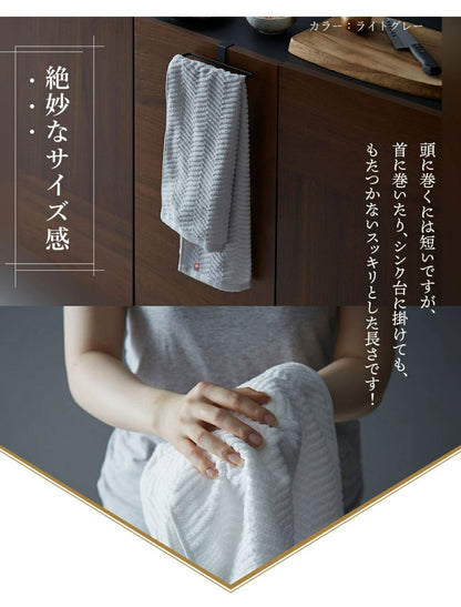 今治あぜ織フェイスタオル 今治タオル フェイスタオル 2枚セット 薄手 タオル 速乾 35×75cm 日本製 タオル 今治タオル (代引不可)