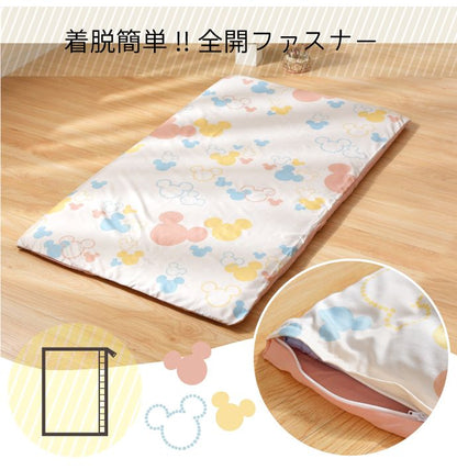 キャラクター柄 敷きカバー お昼寝 80×130cm すみっコぐらし リラックマ 選べる2柄 可愛い柄 丸洗いOK お昼寝布団敷カバー(代引不可)