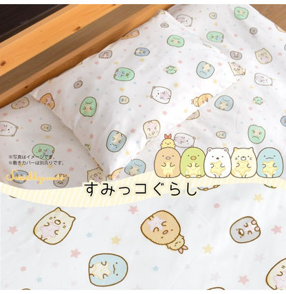 キャラクター柄 枕カバー 35×50cm ミッキー すみっコぐらし リラックマ ぷーさん ディズニー 隠れ柄 おしゃれ柄 丸洗いOK ピロケース(代引不可)【メール便（ゆうパケット）】