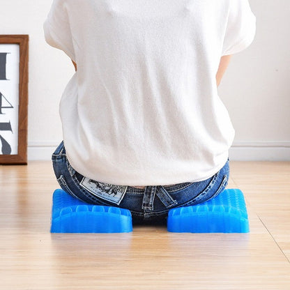 ジェルクッション 約40×39cm 整体院の先生がお勧めする お尻にフィット 体圧分散 ゲルクッション 二層ハニカム構造 GELクッション 四角型(代引不可)