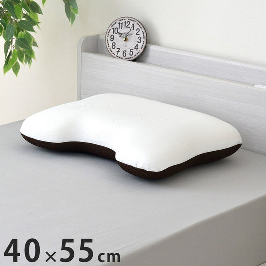 枕 整体師が勧める 肩までフィット枕 40×55cm じんわり 低反発ウレタン 体圧分散 肩までリラックス 包み込む枕 癒し枕 快眠枕 まくら 先生監修 首サポート カバーが洗える 贈り物(代引不可)