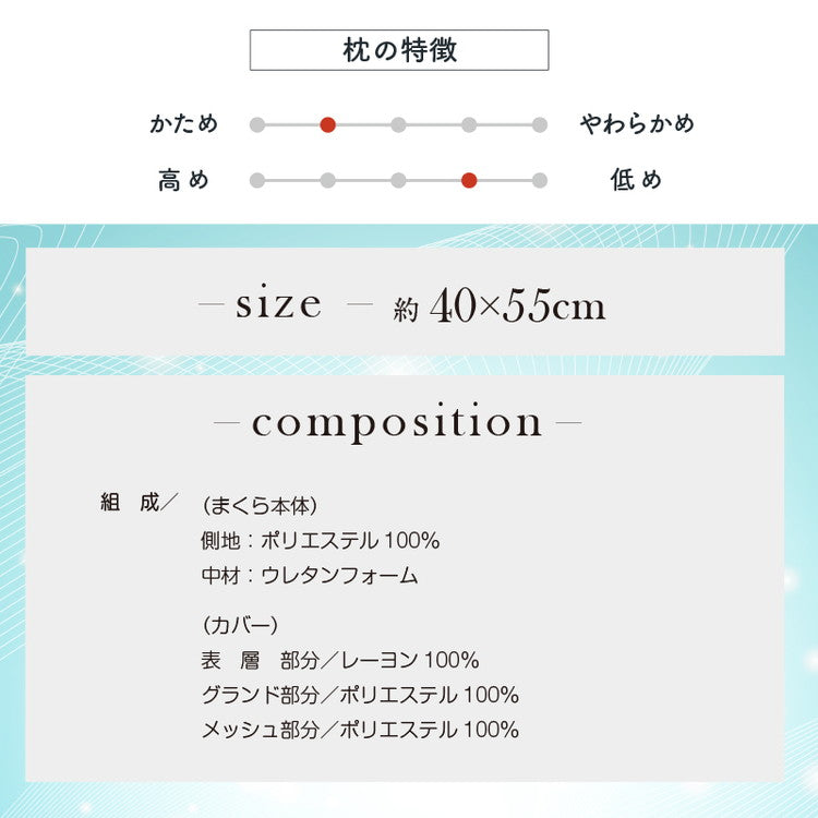 枕 整体師が勧める 肩までフィット枕 40×55cm じんわり 低反発ウレタン 体圧分散 肩までリラックス 包み込む枕 癒し枕 快眠枕 まくら 先生監修 首サポート カバーが洗える 贈り物(代引不可)