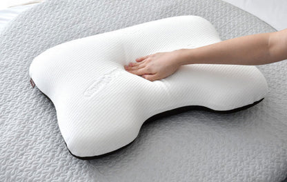 枕 整体師が勧める 肩までフィット枕 40×55cm じんわり 低反発ウレタン 体圧分散 肩までリラックス 包み込む枕 癒し枕 快眠枕 まくら 先生監修 首サポート カバーが洗える 贈り物(代引不可)