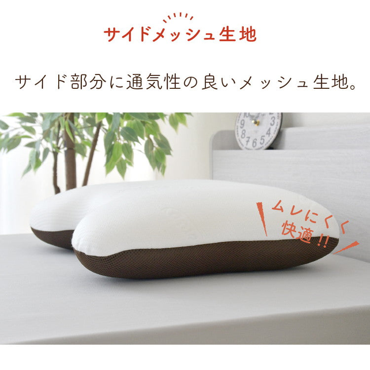 枕 整体師が勧める 肩までフィット枕 40×55cm じんわり 低反発ウレタン 体圧分散 肩までリラックス 包み込む枕 癒し枕 快眠枕 まくら 先生監修 首サポート カバーが洗える 贈り物(代引不可)
