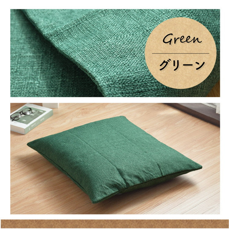 座布団カバー 55×59cm 帆布 銘仙判 丈夫 座ぶとんカバー ザブトンカバー おしゃれ 丸洗いOK インテリア おしゃれ 北欧 オールシーズン シンプル コンパクト リビング ダイニング(代引不可)