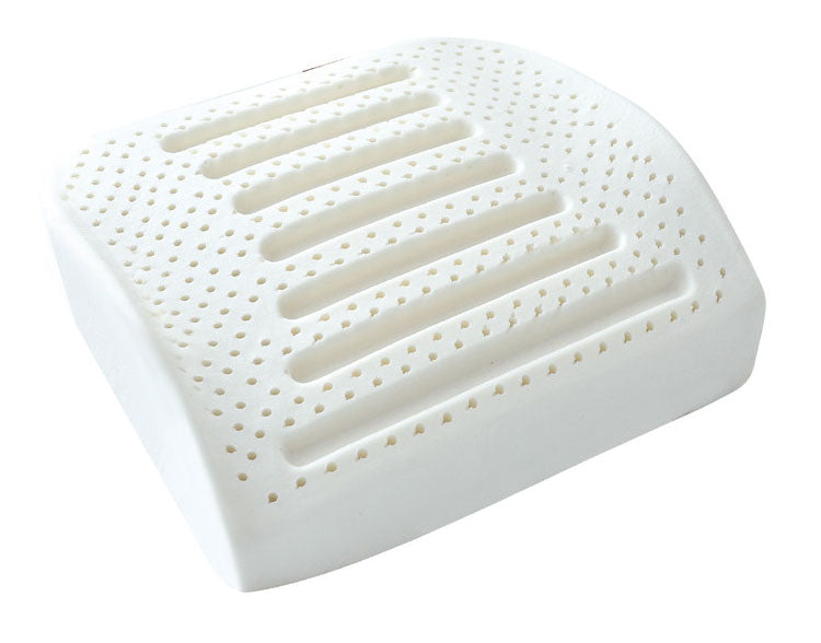 ラテックス クッション 腰サポート 介護ヘルパーさんお勧め 天然ラテックス 33×37cm 車いす 背あて 耐久性 体圧分散 床ずれ軽減 弾力 洗えるカバー 座布団 プレゼント ギフト 介護 サポート 滑り止め(代引不可)