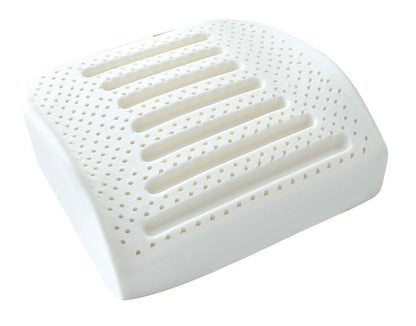 ラテックス クッション 腰サポート 介護ヘルパーさんお勧め 天然ラテックス 33×37cm 車いす 背あて 耐久性 体圧分散 床ずれ軽減 弾力 洗えるカバー 座布団 プレゼント ギフト 介護 サポート 滑り止め(代引不可)