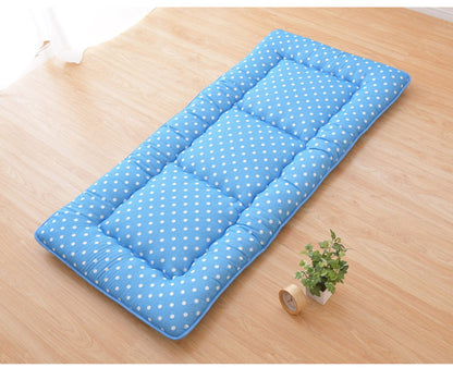 日本製 色柄 敷布団 ジュニア 約85×185cm 抗菌防臭加工 固くわた入り 三層構造 選べる6種 ドット ちぇく 軽量 コンパクト 国産 持ち運び簡単 ほこりの出にくい 来客用 一人暮らし ワンルーム 新生活(代引不可)
