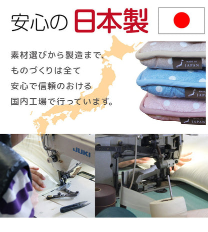 日本製 ドット柄 ごろ寝マット 65×115cm チェック ドット お昼寝布団 ごろ寝 長座布団 車中泊 安心の国産品 ふとん屋さんが作った長座布団 敷布団 布団 国産 固綿 高品質 日本(代引不可)