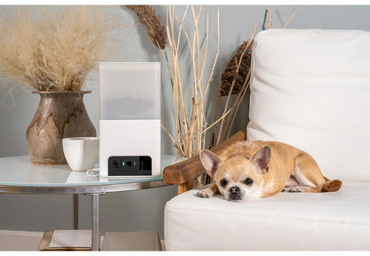 PETCUBE Bites 2 Lite 室内用ペットカメラ 見守りカメラ 犬 猫 おやつ 高画質 双方向音声 会話 マイク 録画 暗所 夜 壁掛け 広角 ズーム いたずら防止 声かけ フルHD Alexa 通知 AI wifi